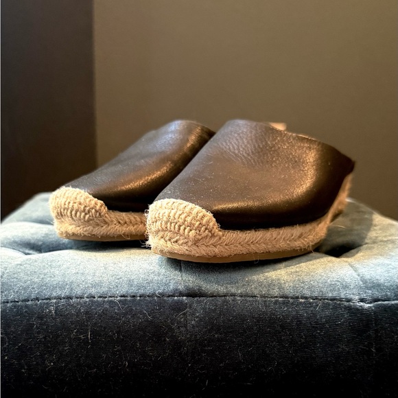 Dolce Vita Black Leather Loafers - Picture 1 of 9